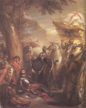 Benjamin West The Death of Chevalier Bayard (mk25) Germany oil painting art